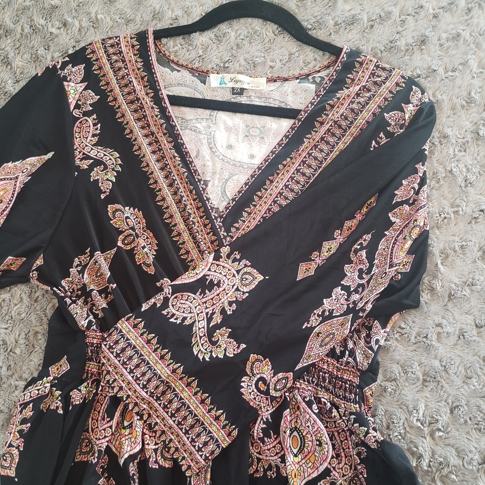 Paisley Bohemian Style Dress